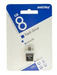 8GB USB flash Smartbuy OTG, Micro USB