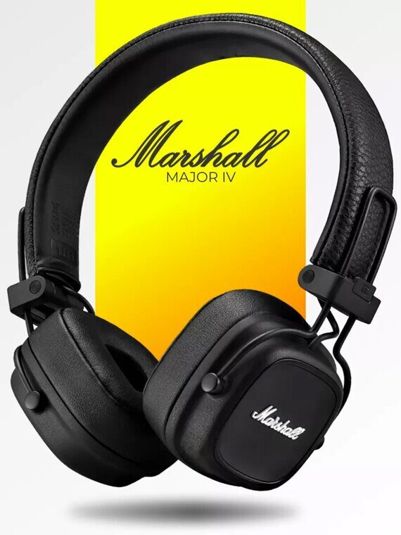 Гарнитура полноразмерная BLUETOOTH Marshall Major IV Гарнитура полноразмерная BLUETOOTH Marshall Major IV